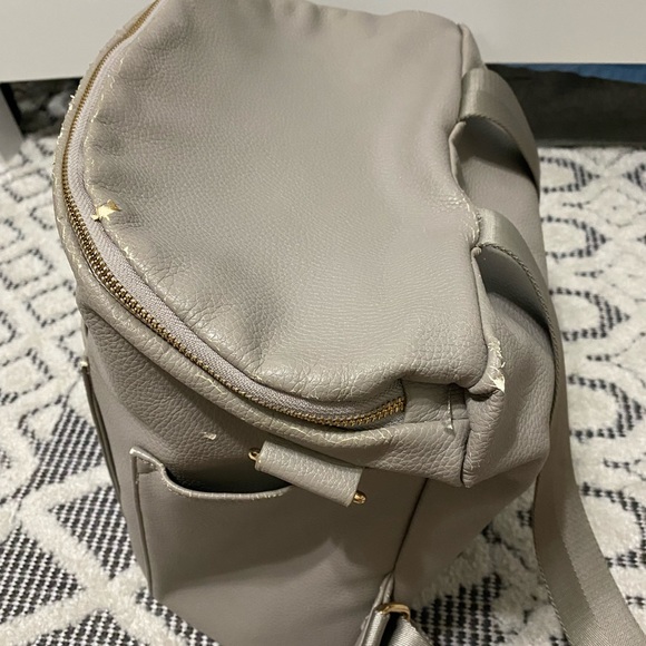 Fawn Design - The Original Diaper Bag in Gray - Picture 3 of 8